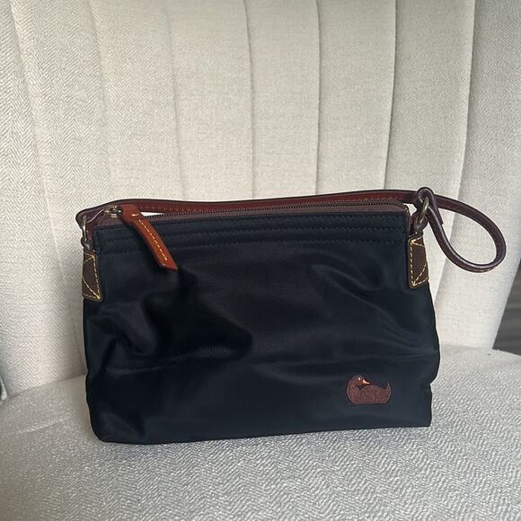 Dooney & Bourke Women’s Casual Black Nylon and Leather Handbag - Picture 5 of 16